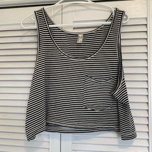American Apparel Pocket Crop Tank